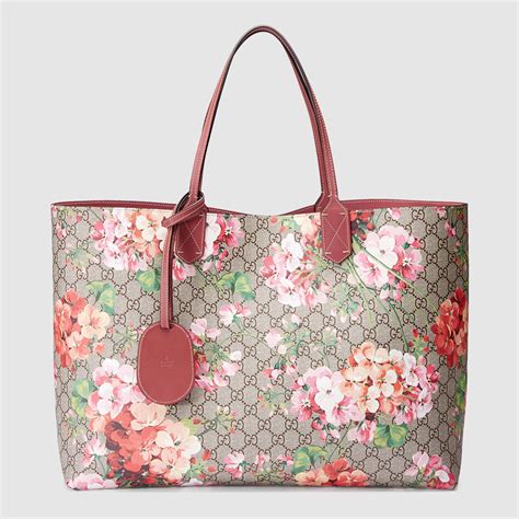 gucci reversible tote pink